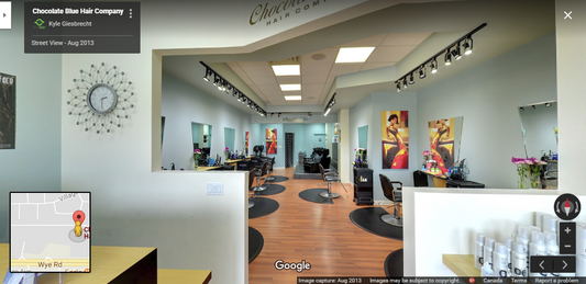 Chocolate Blue Hair Company